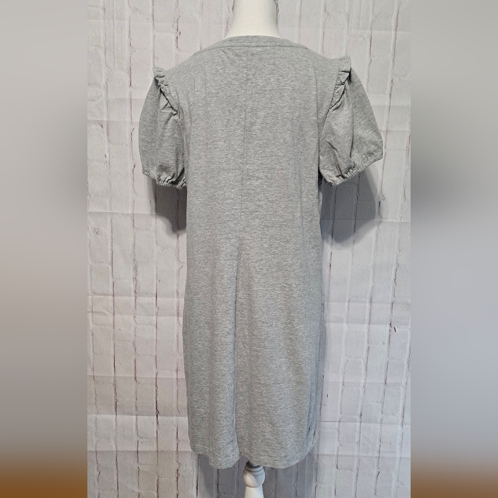 Nine West Heather Gray T-Shirt Dress - Picture 4 of 5